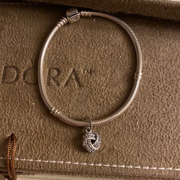 Pandora CZ Knot Pendant - Picture 3 of 3